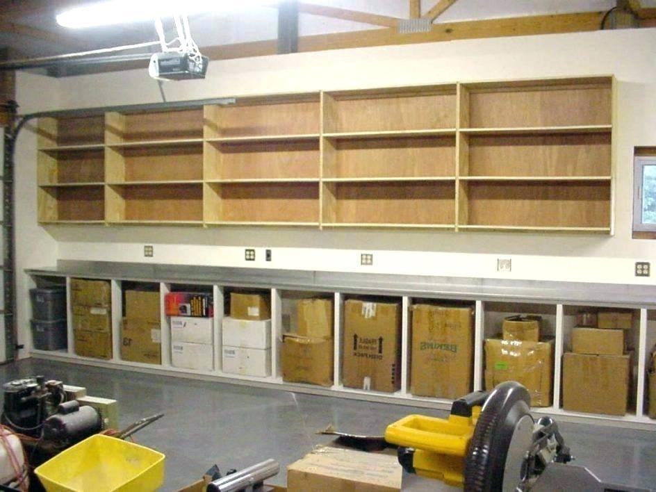 workshop garage shelves and cabinet