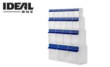Tip Out Bins for Organizing and Storing Dental Supplies in Dental Clinics and Offices 